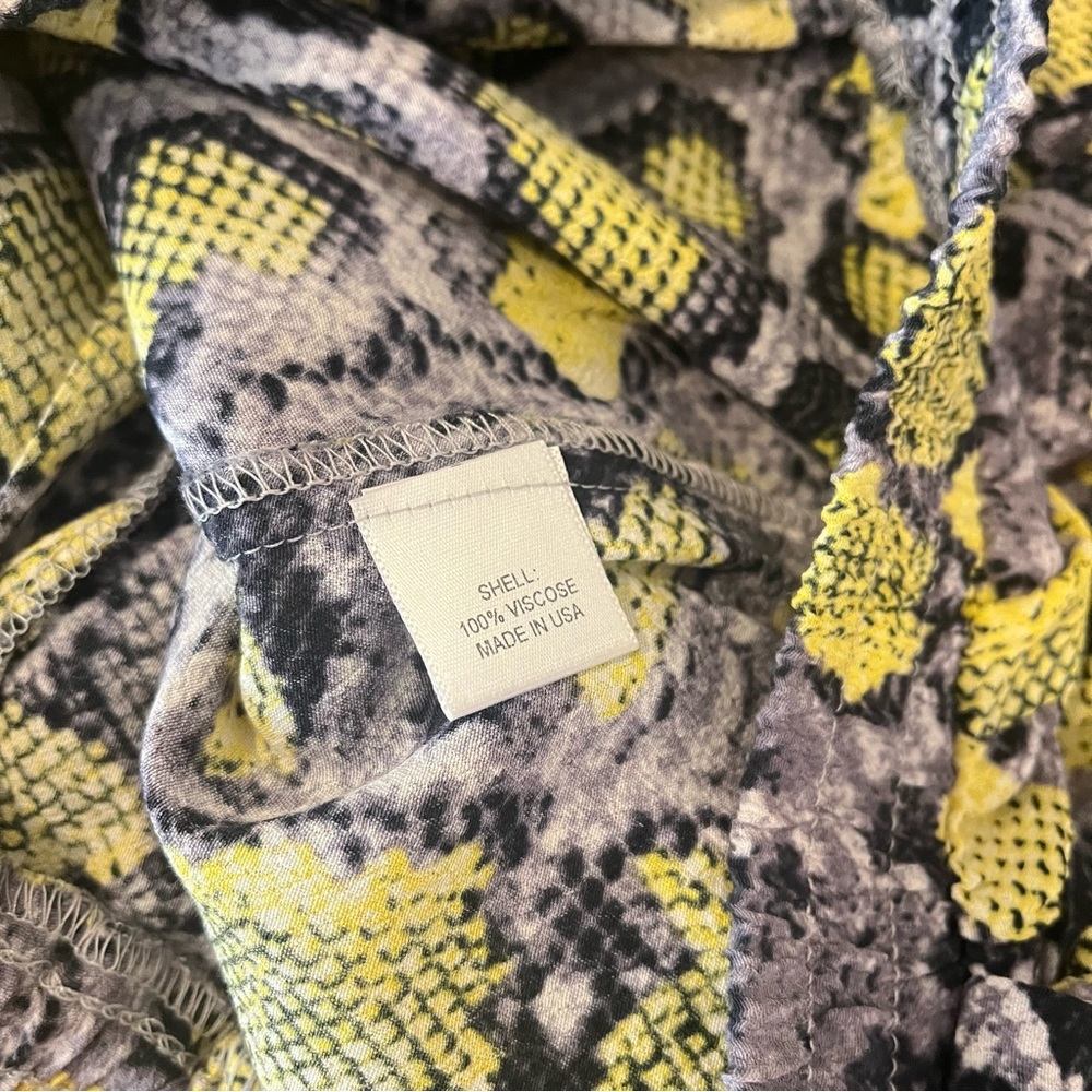 Wayf Python Snake Printed Pants Xs - image 7